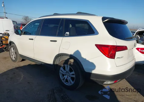 2016 Honda Pilot Lx z USA, uszkodzony, nr VIN 5FNYF5H16GB031017